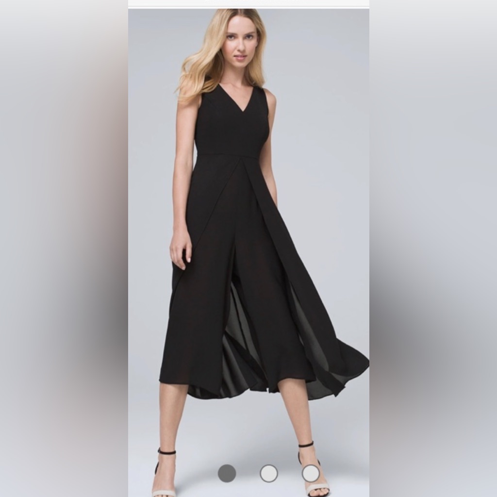 Bundle Whbm Overlay Jumpsuit & Tiana B. Black Dress &